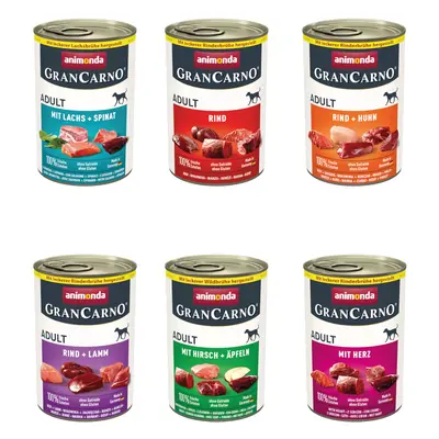 Animonda GranCarno Original Adult 6 x 400g - Mixed Pack 1