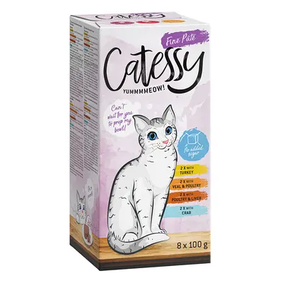 Catessy Fine Pâté Tray - 8 x 100g