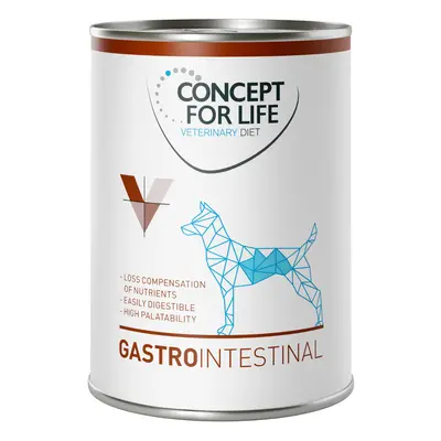 6 x 400g Concept for Life Veterinary Wet Dog Food - Special Price! * - Gastrointestinal (6 x 400