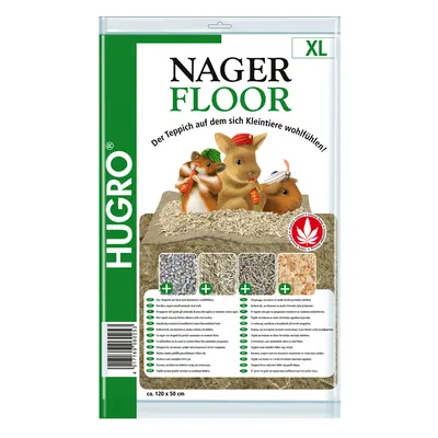 Hugro Hemp Floor for Small Pets - 50 x 120 cm (L x W)