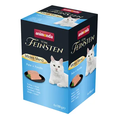 Animonda vom Feinsten Mild Menu Adult 6 x 100g - Turkey & Trout