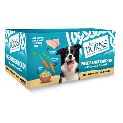 Burns Free Range Chicken with Carrots & Brown Rice 6 x 395g - 6 x 395g