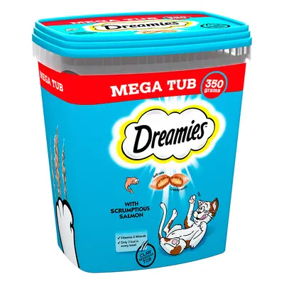 Dreamies Mega Tub - Salmon (350g)