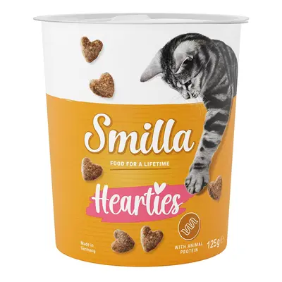 3 x 125g Smilla Cat Snacks – 2 + 1 Free! * - Hearties (3 x 125g)