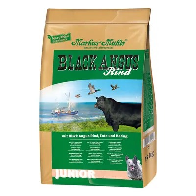 Markus Mühle Dry Dog Food Economy Packs - Black Angus Junior (2 x 15kg)