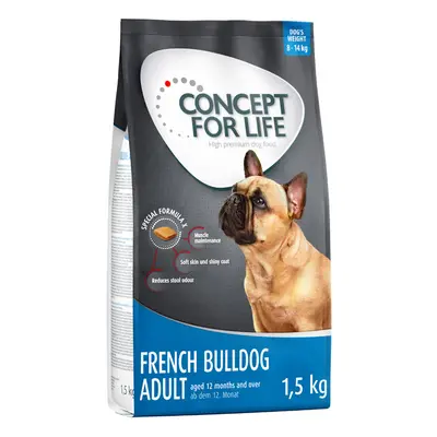 1kg/1.5kg Concept for Life Dry Dog Food - Special Price! * - French Bulldog Adult (1.5kg)