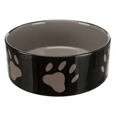 Trixie Ceramic Bowl with Paw Prints - 1.4 litre