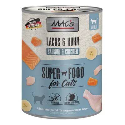 MAC's Cat 6 x 800g - Salmon & Chicken