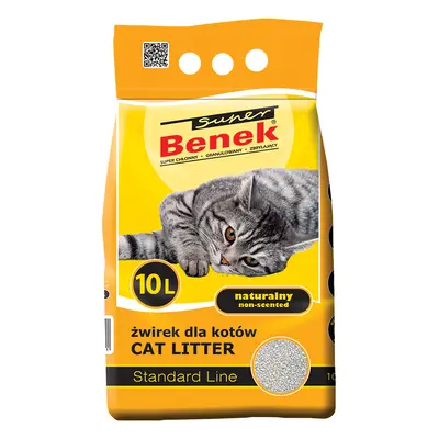 Super Benek Natural Cat Litter - 10 litres