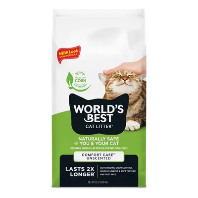 World's Best Cat Litter Comfort Care - Economy Pack: 2 x 6.8kg