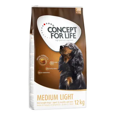 12kg Concept for Life Dry Dog Food - 10 + 2kg Free! * - Medium Light (12kg)