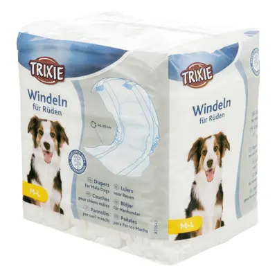 Trixie Nappies for Male Dogs - Size M-L: 40-60cm