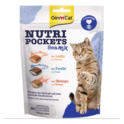 GimCat Nutri Pockets - Saver Pack: Sea Mix (3 x 150g)