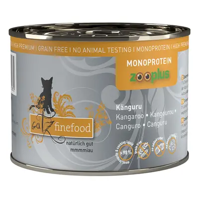 Catz finefood Monoprotein Can 6 x 200g - Kangaroo