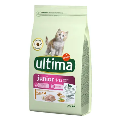 2 x Affinity Ultima Dry Cat Food - 20% Off! * - Junior - Chicken (2 x 1.5kg)