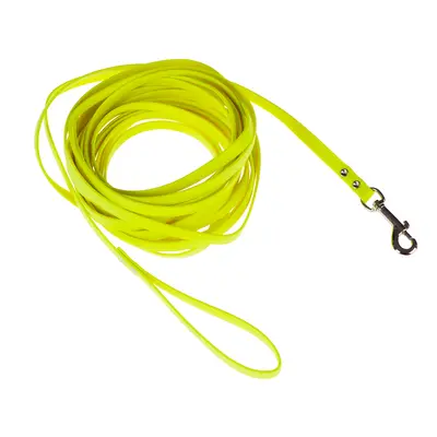 Heim Biothane® Long Dog Lead - Fluorescent Yellow - 10m