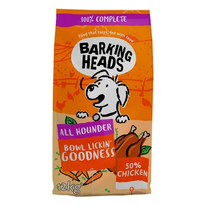 Barking Heads All Hounder Bowl Lickin' Chicken - Economy Pack: 2 x 12kg