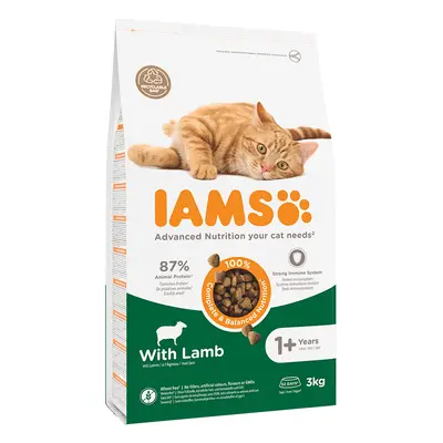 3kg IAMS Advanced Nutrition Dry Cat Food - 15% Off! * - Adult with Lamb