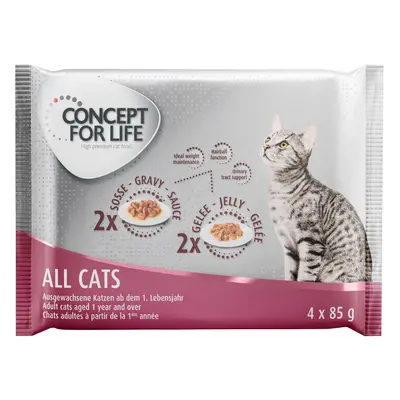 Concept for Life Mixed Trial Pack 4 x 85g - All Cats