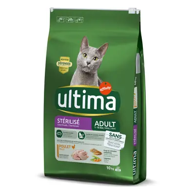 2 x Affinity Ultima Dry Cat Food - 20% Off! * - Adult Sterilised Chicken & Barley (2 x 3kg)