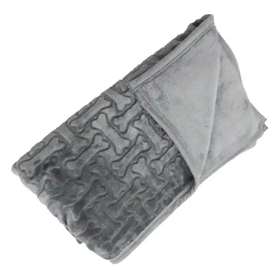 Bones Snuggle Blanket - XXL Grey - 180 x 105 cm (L x W)