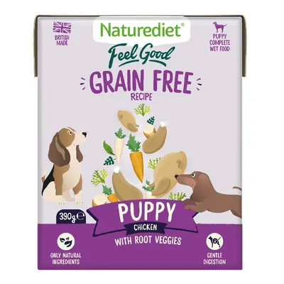 Naturediet Feel Good Grain Free Puppy - Chicken - 18 x 390g