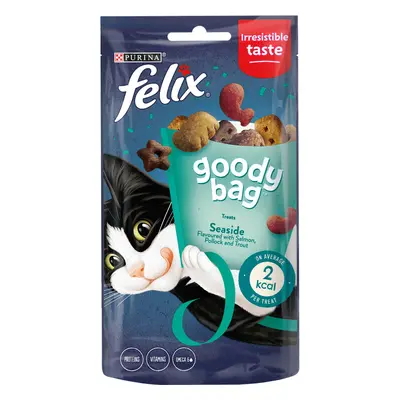 4 x Felix Cat Treats 3 + 1 Free! * - Snacks Seaside (4 x 60g)