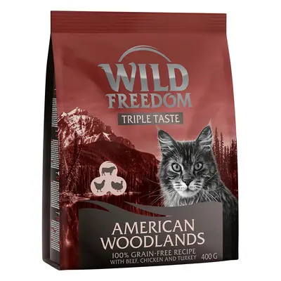 3 x 400g Wild Freedom Dry Cat Food - Try Now! - Adult "Spirit of America" (3 x 400g)