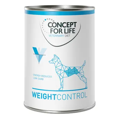 6 x 400g Concept for Life Veterinary Wet Dog Food - Special Price! * - Weight Control (6 x 400g)