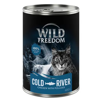 Wild Freedom Adult Saver Pack 24 x 400g - Cold River - Pollock & Chicken