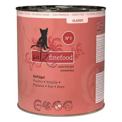 Catz Finefood Can 6 x 800g - Poultry