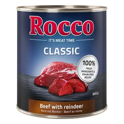 Rocco Classic Saver Pack 24 x 800g - Beef with Reindeer