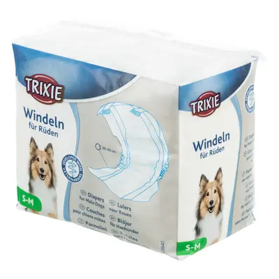 Trixie Nappies for Male Dogs - Size S-M: 30-46cm