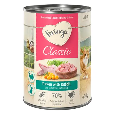 Feringa Classic Meat Menu 6 x 400g - Rabbit & Turkey