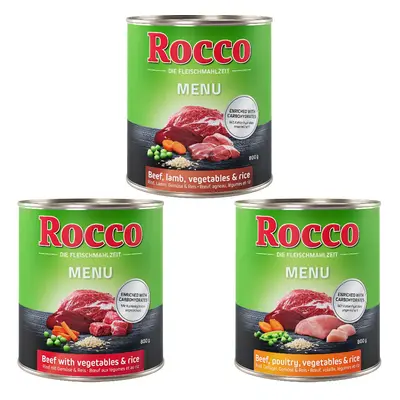 Rocco Menu 6 x 800g - Mixed Pack (3 Varieties)