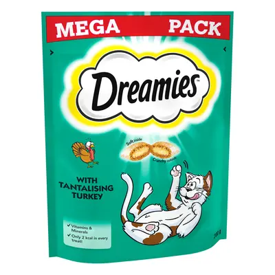 Big Pack Dreamies Cat Treats 200g - Saver Pack: 6 x Turkey