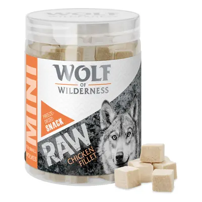 Wolf of Wilderness RAW Freeze-dried Snacks Saver Packs - NEW: Chicken Fillet Mini (4 x 60g)