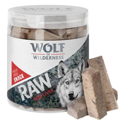 Wolf of Wilderness RAW Freeze-dried Snacks Saver Packs - Beef Liver (4 x 90g)