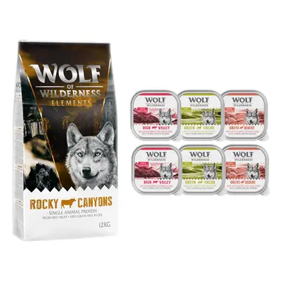 Wolf of Wilderness Dry Dog Food + Wolf of Wilderness Wet Dog Food Free! * - Adult Sensitive "Roc