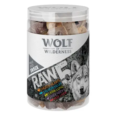 Wolf of Wilderness RAW 5 Mix Freeze-dried Snacks - 150g