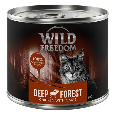 Wild Freedom Adult 6 x 200g - Deep Forest - Game & Chicken