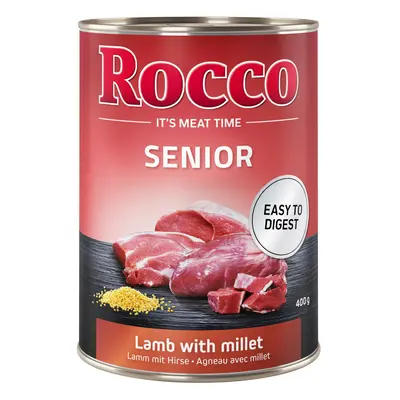 Rocco Senior 6 x 400g - Lamb with Millet