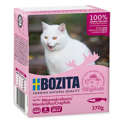 Bozita Chunks in Jelly Mega Pack 36 x 370g - Crayfish