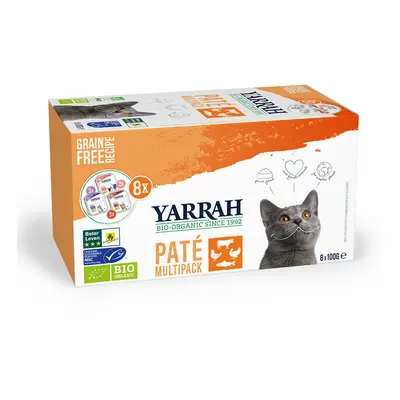 Yarrah Organic Wellness Pâté Mixed Pack - 8 x 100g