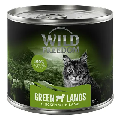 Wild Freedom Adult 6 x 200g - Green Lands - Lamb & Chicken