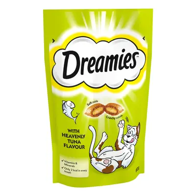 Dreamies Cat Treats 60g - Saver Pack: 8 x with Tuna