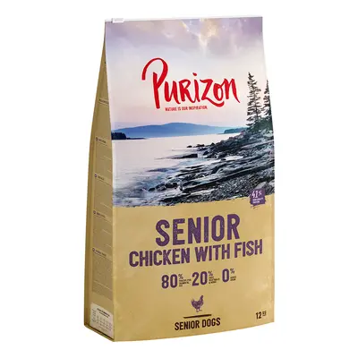 Purizon Senior Chicken with Fish – Grain-free - 12kg