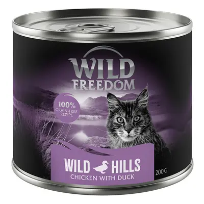 Wild Freedom Adult 6 x 200g - Wild Hills - Duck & Chicken