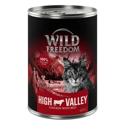 Wild Freedom Adult 6 x 400g - High Valley - Beef & Chicken