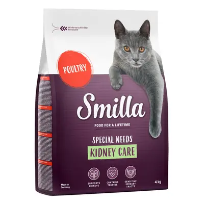 4kg Smilla Dry Cat Food - Special Price! * - Adult Kidney Care with Poultry (4kg)